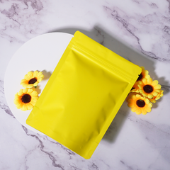 Matte Citrus Yellow Aluminum Stand Strong® Bags