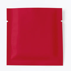 Matte Cardinal Red Aluminum Foil Open Fill Bags