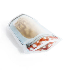 Translucent Glass Bottle Shaped Red & White Lid Design Polyethylene Stand Strong® Bags