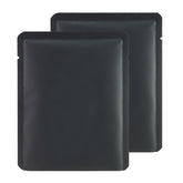 Matte Dahlia Black Aluminum Open Bottom SlickSeal™ Packaging Bag