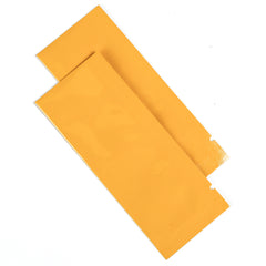 Double-Sided Glossy Yuzu Orange Aluminum SlickSeal™ Stick Pouches