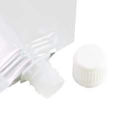 Matte Aluminum Stand Pouch with Corner Screw Cap Spout