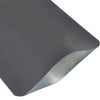 Matte Dahlia Black Aluminum Open Bottom SlickSeal™ Packaging Bag - Dahlia Black