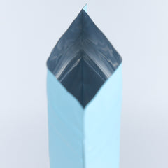 Rustic Matte Powder Blue Double-Sided Mylar Foil Flat QuickQlick® Bags