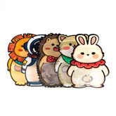 Animal Shaped Stand Strong® Packaging Bags with Cute Animal Prints