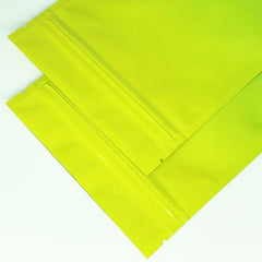 Glossy Ripening Yellow Two-Tone Ombre Gradient Mylar QuickQlick® Bags
