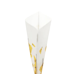 Forest Yellow Paper Tree Design Open Top Bags