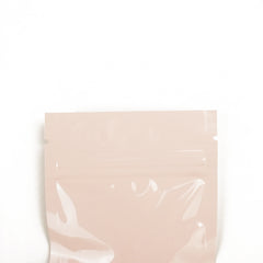 Glossy Perfect Pink Metallic Mylar Flat QuickQlick® Bags