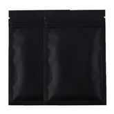 Foggy Night Black Metallized Mylar Foil Flat QuickQlick® Bags