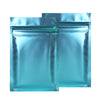 Matte Shock Blue Metallized Mylar Foil Flat QuickQlick® Bags - Shock Blue