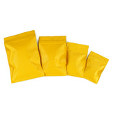 Matte Toasted Orange Flat QuickQlick® Zipper Seal Pouches