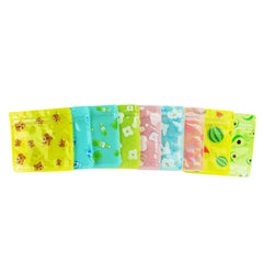 Clear Window Zipper Seal Bags with Multi-Icon Design