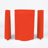 Matte Firetruck Red Metalized Foil Stand Strong® Packaging Bags With Zipper Seal - Firetruck Red