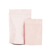 Matte Perfect Pink Mylar Stand Strong® Bags - Pretty Pink