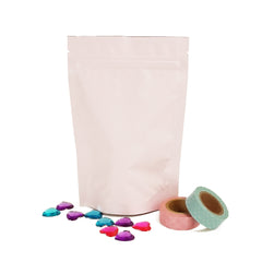 Matte Perfect Pink Mylar Stand Strong® Bags