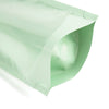 Pastel Tall Stand Strong® Zipper Seal Bags with Round Hang-Hole - Mantis Green