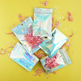 Best Seller Holographic Packaging Bags Sample Starter Set (10 Bags)