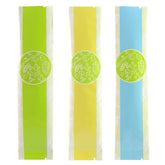 Glossy Metallized Open Top Stick Bag with Round Bakery Design