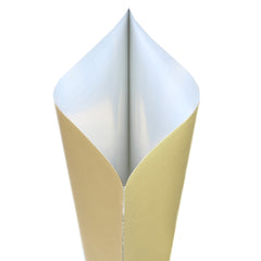 Matte Mari Gold Aluminum Open Bottom SlickSeal™ Packaging Bag