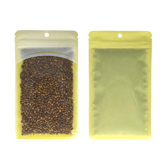 Glossy Yellow Horizon Design Plastic QuickQlick® Bags with Hang Hole