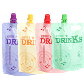 Designed Drink Pouches with Screw Cap Spout