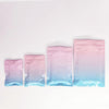 Glossy Cotton Candy Pink Two-Tone Ombre Gradient Mylar QuickQlick® Bags - Cotton Candy Pink