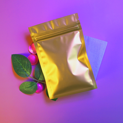Chardonnay Gold Metallized Mylar Foil QuickQlick® Bags