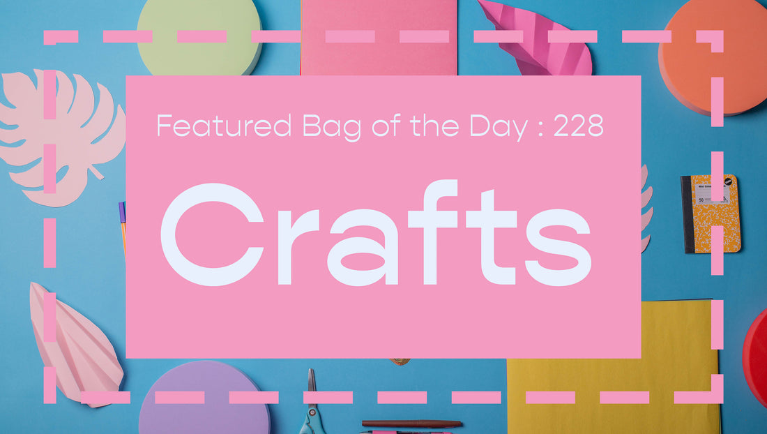 228 Series Featured Bag of the Day Holographic Craft Bags