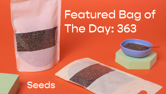 336 Series Featured Bag of The Day - Rice Paper Seed Bags