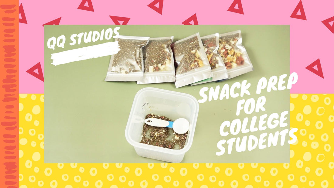 Coconut Trail Mix Snack Prep for College Students