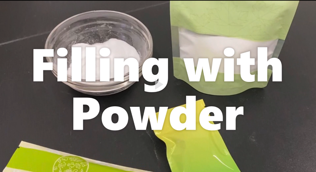 How to Fill Packaging Bags with Powder – QQ Studio