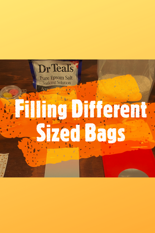 How to Fill Small, Medium, and Large Bags