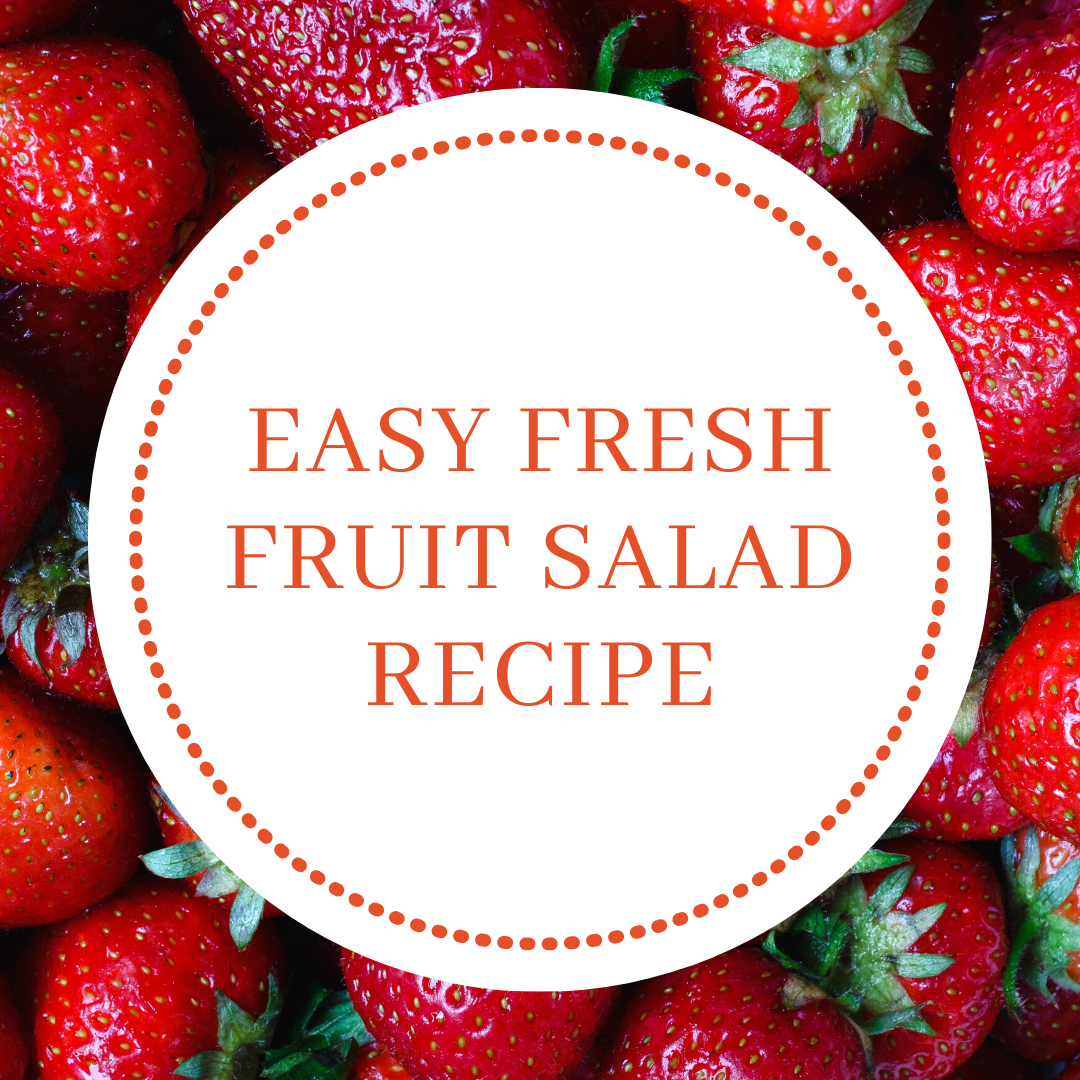 Mediterranean Diet Recipe - Fresh Fruit Salad