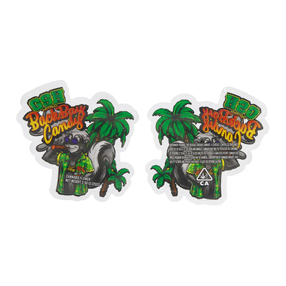 Flat Zipper Seal Bags – Back Bay Candy Smell Proof Mylar Foil