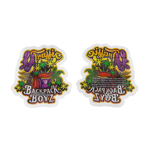 Flat Zipper Seal Bags – LA Traffic Die Cut Smell Proof Mylar Foil