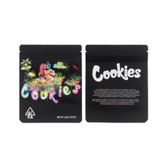 Mixed Cookie Print Smell Proof Metallic Foil Stand Strong® Bags