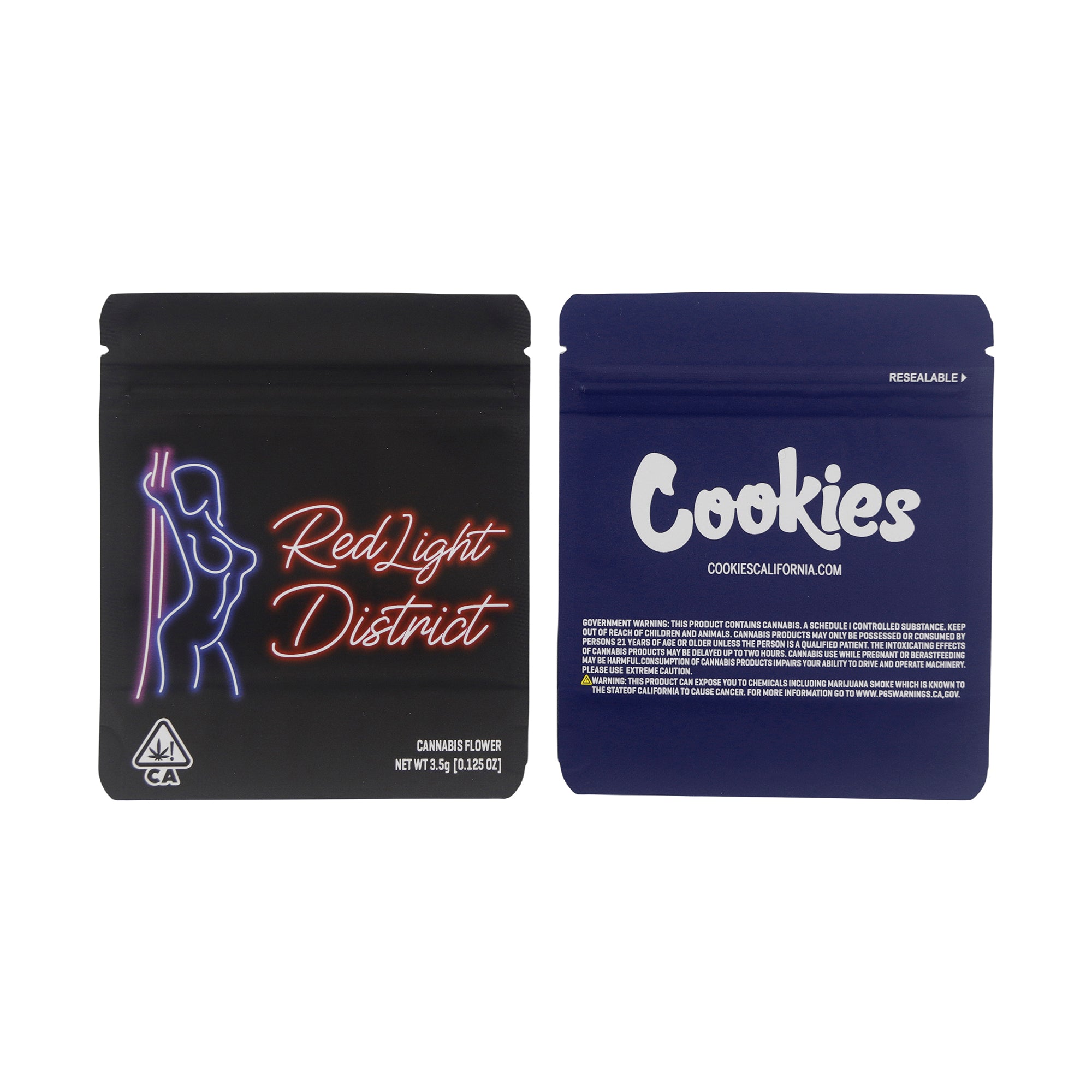 Matte Print Design Smell Proof Metallic Foil Stand Strong® Bags