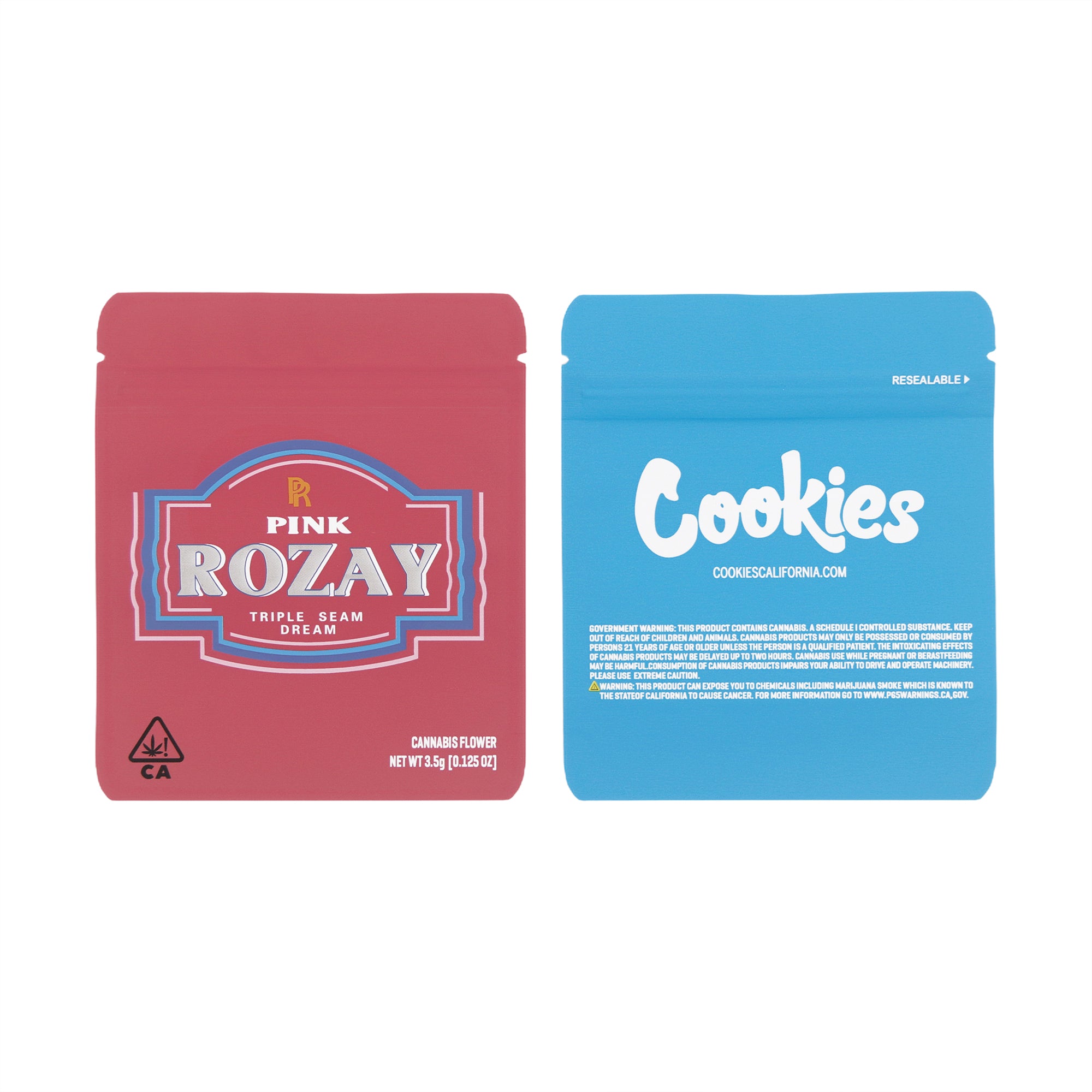 Matte Print Design Smell Proof Metallic Foil Stand Strong® Bags