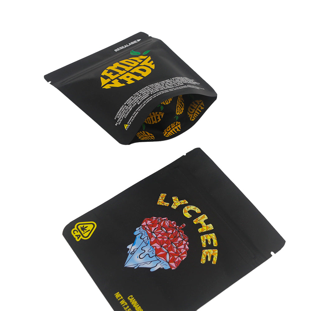 Fruit Flavor Designed Smell Proof Metallized Foil Stand Strong® Bags