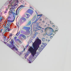 Holographic Popsicle Smell Proof Metallized Foil Stand Strong Bags with Matching Box 3.5g