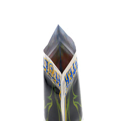 Flat Zipper Seal Bags – Holographic Holy Water Die Cut Smell Proof Bags