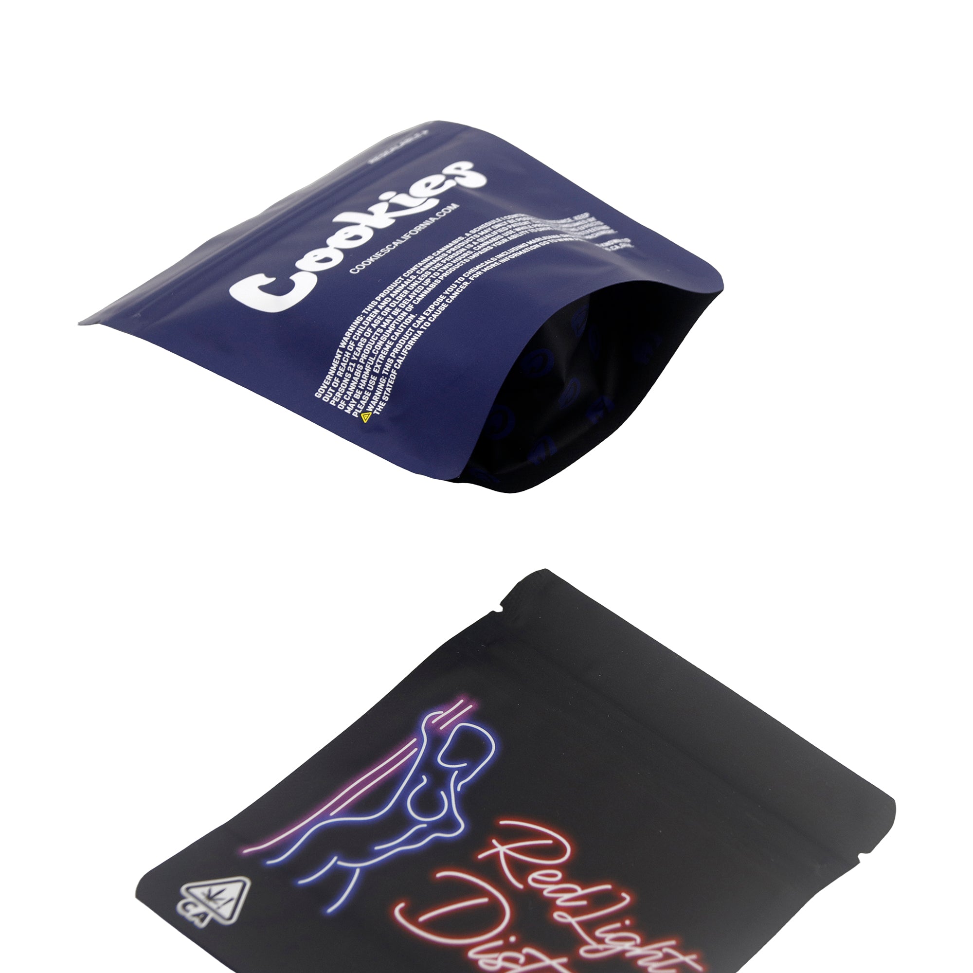 Matte Print Design Smell Proof Metallic Foil Stand Strong® Bags