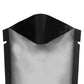 Matte Half Coal Black Plastic Open Top Stand Up SlickSeal™ Bags