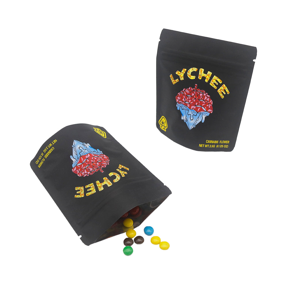 Fruit Flavor Designed Smell Proof Metallized Foil Stand Strong® Bags