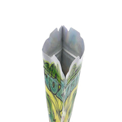 Flat Zipper Bottom Seal Bags – Holographic Gorilla Zombie Smell Proof Mylar Foil