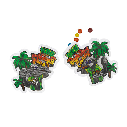 Flat Zipper Seal Bags – Back Bay Candy Smell Proof Mylar Foil