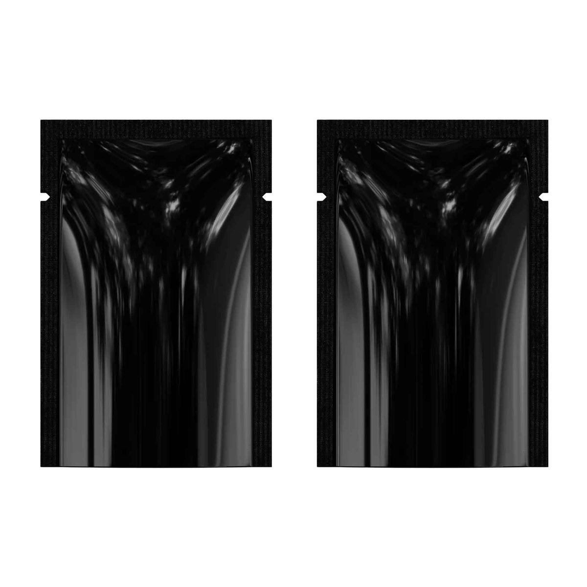 Customizable Glossy Mylar Foil Open Top Bags (Basic Printing)