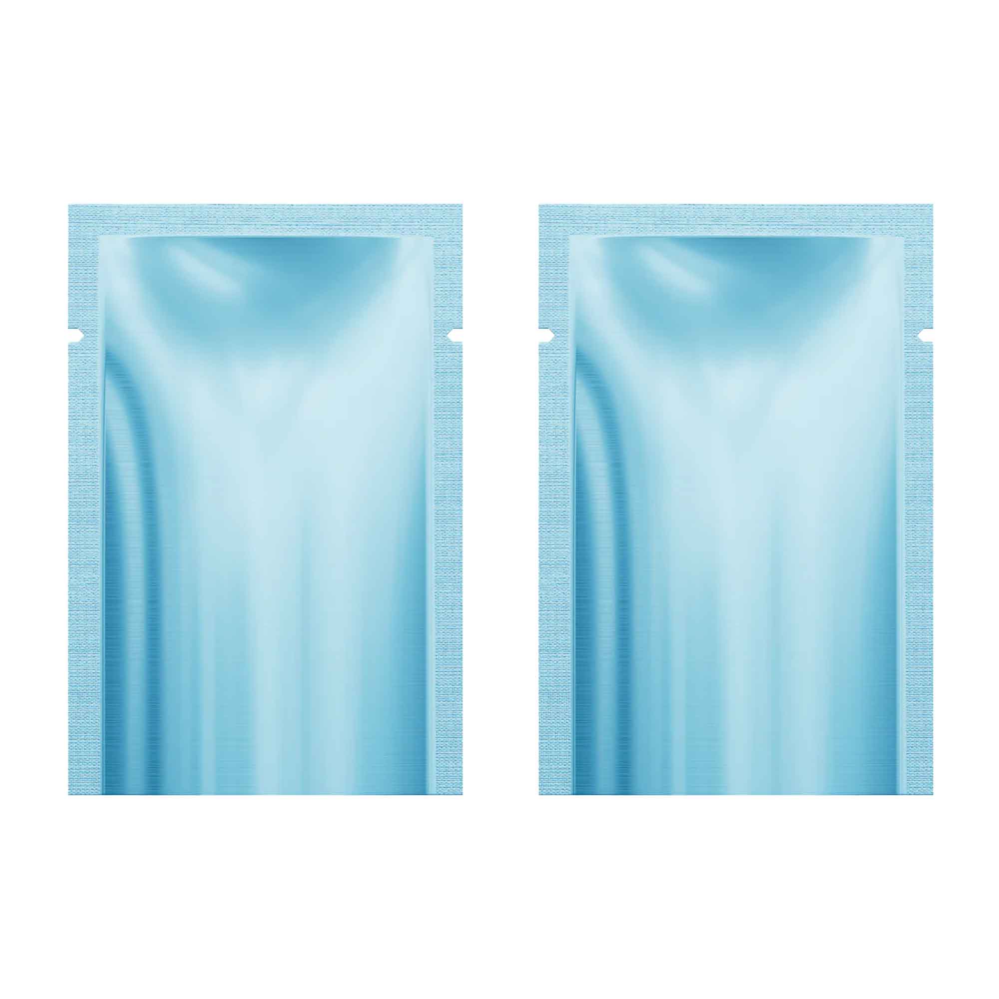 Customizable Glossy Mylar Foil Open Top Bags (Basic Printing)