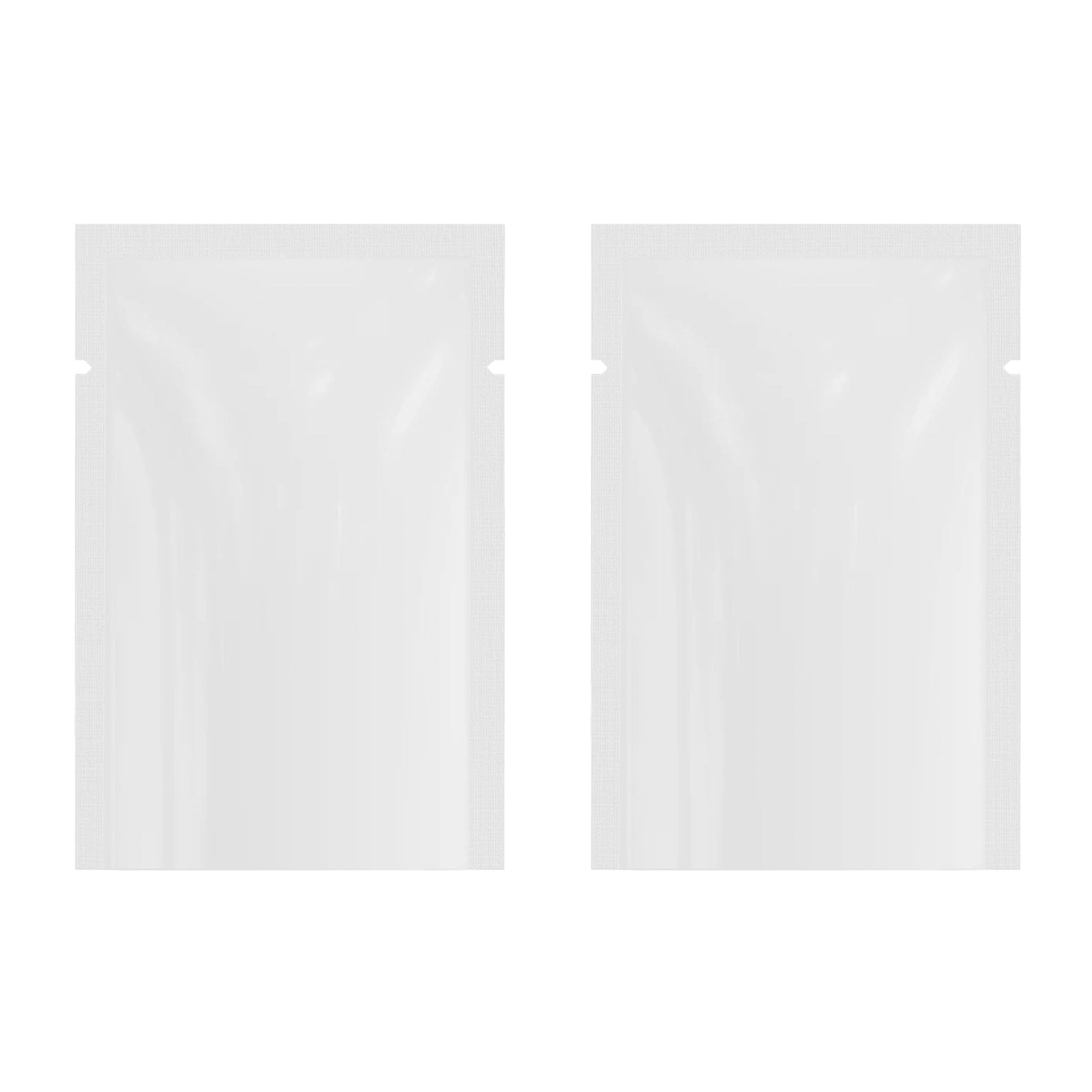 Customizable Glossy Mylar Foil Open Top Bags (Basic Printing)