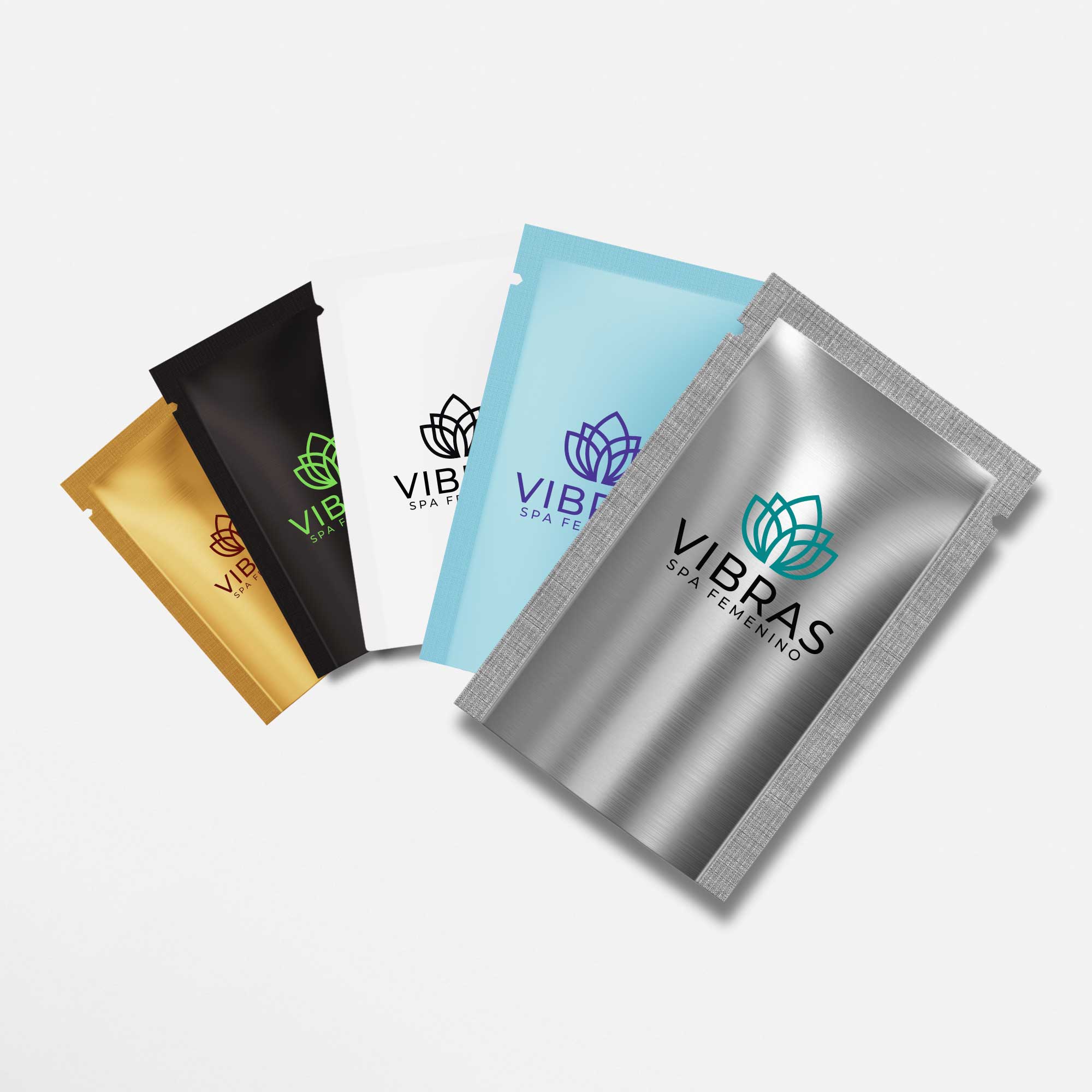 Customizable Matte Mylar Foil Open Top Bags (Basic Printing)